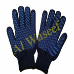 DOUBLE SIDE BLUE DOTTED GLOVES